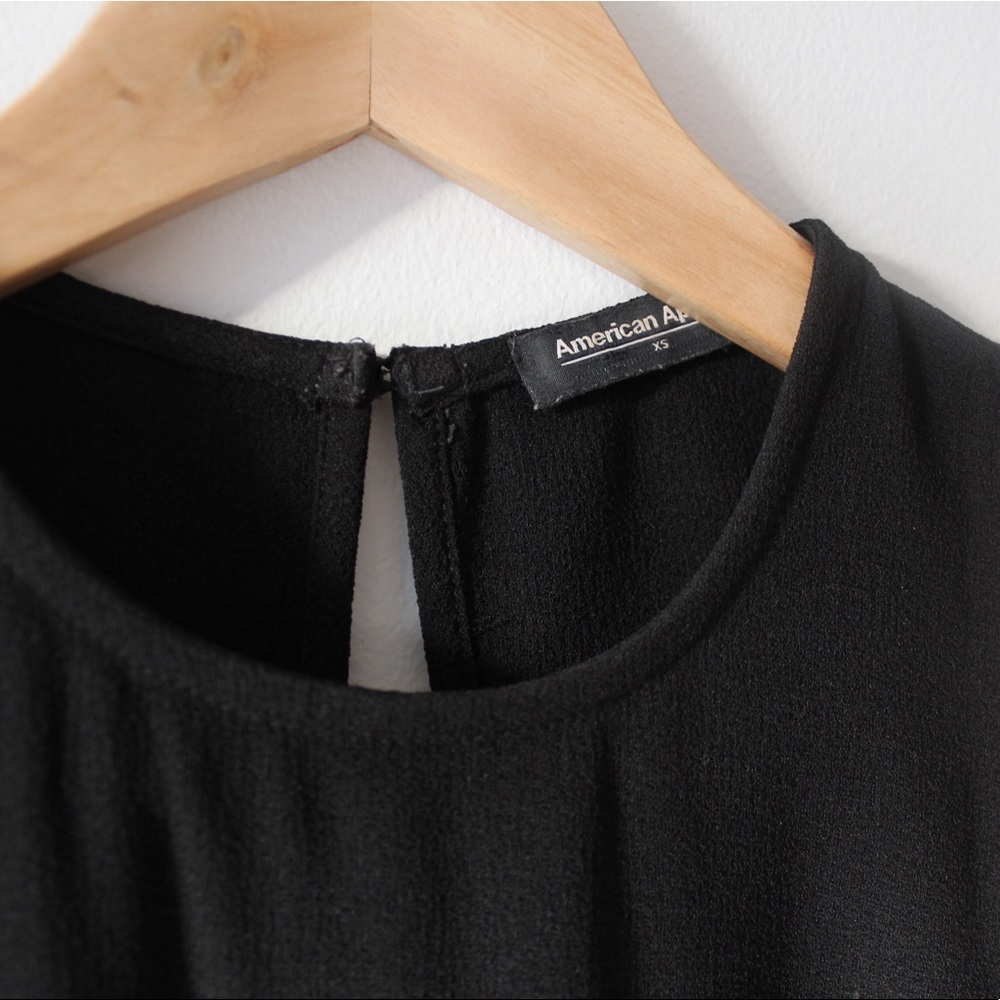 American Apparel Black Shift Dress - Picture 5 of 6